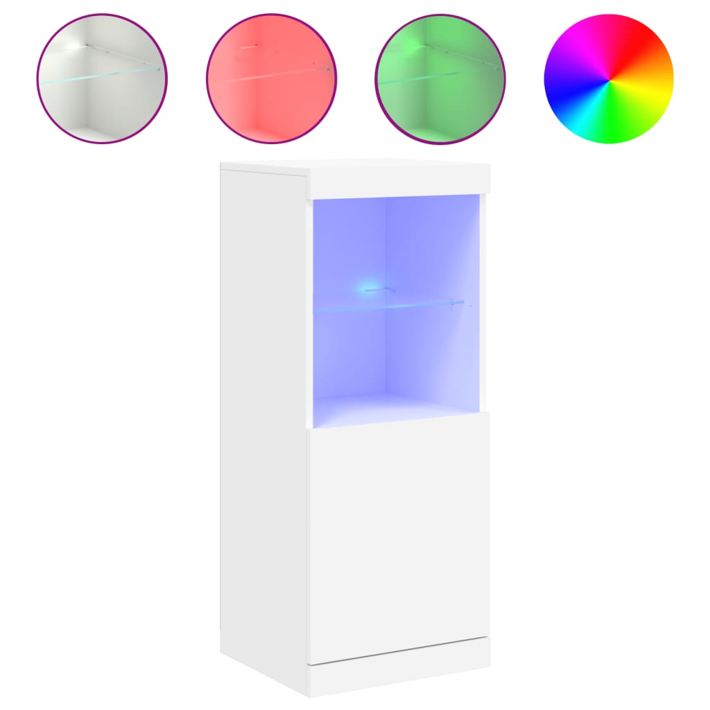 Komoda s LED svjetlima 41x37x100 cm