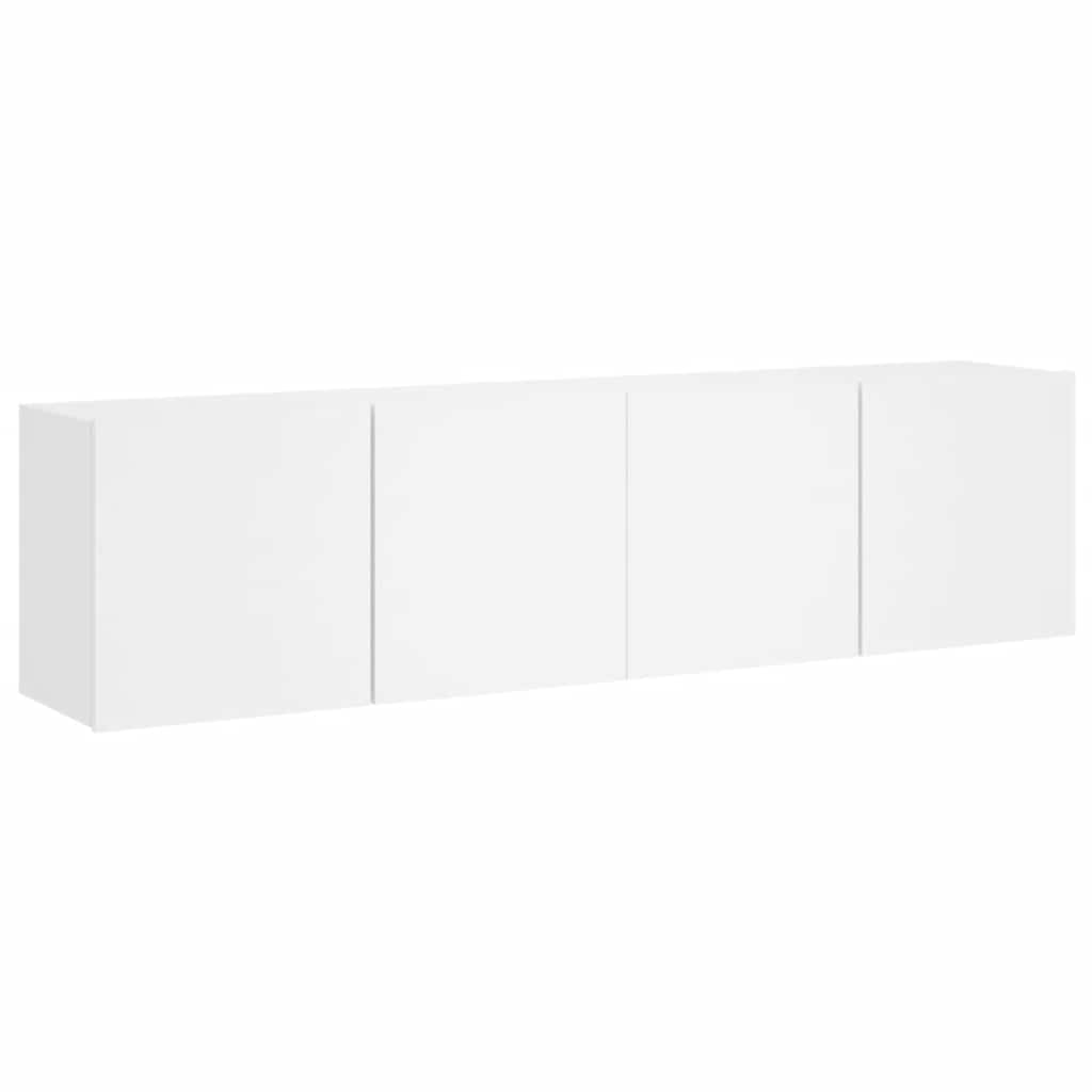 Zidni TV ormarići 2 kom bijeli 80x30x41 cm