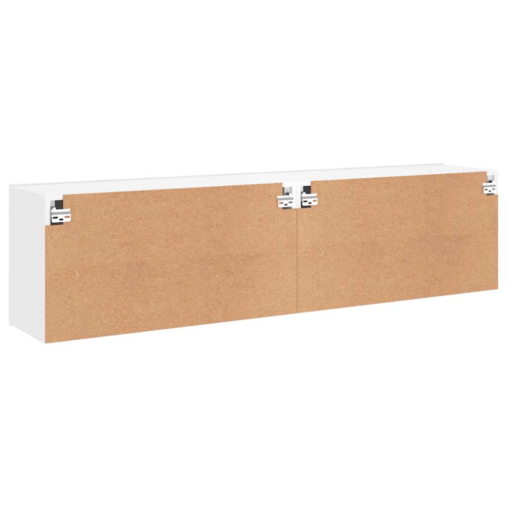Zidni TV ormarići 2 kom bijeli 80x30x41 cm