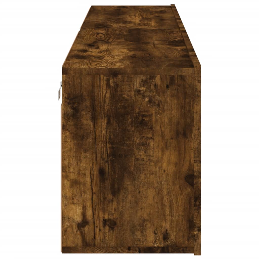 Zidni TV ormarići 2 kom boja dimljenog hrasta 80x30x41 cm