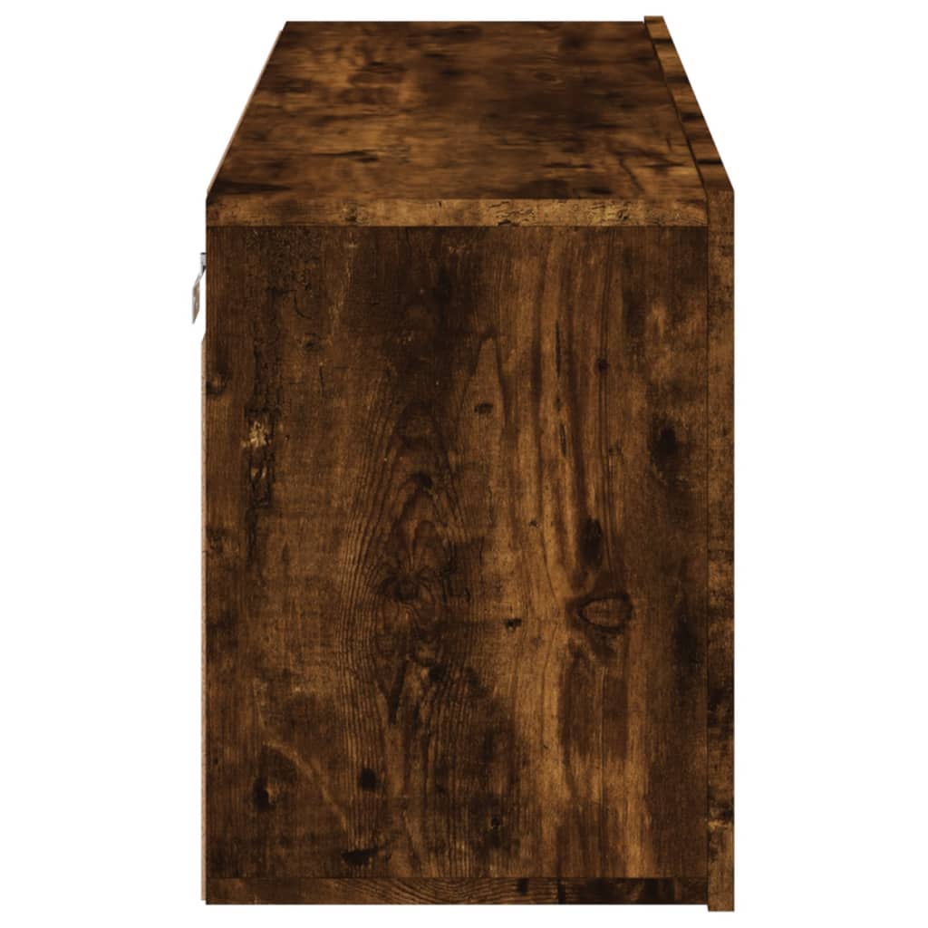 Zidni TV ormarić boja dimljenog hrasta 100x30x41 cm