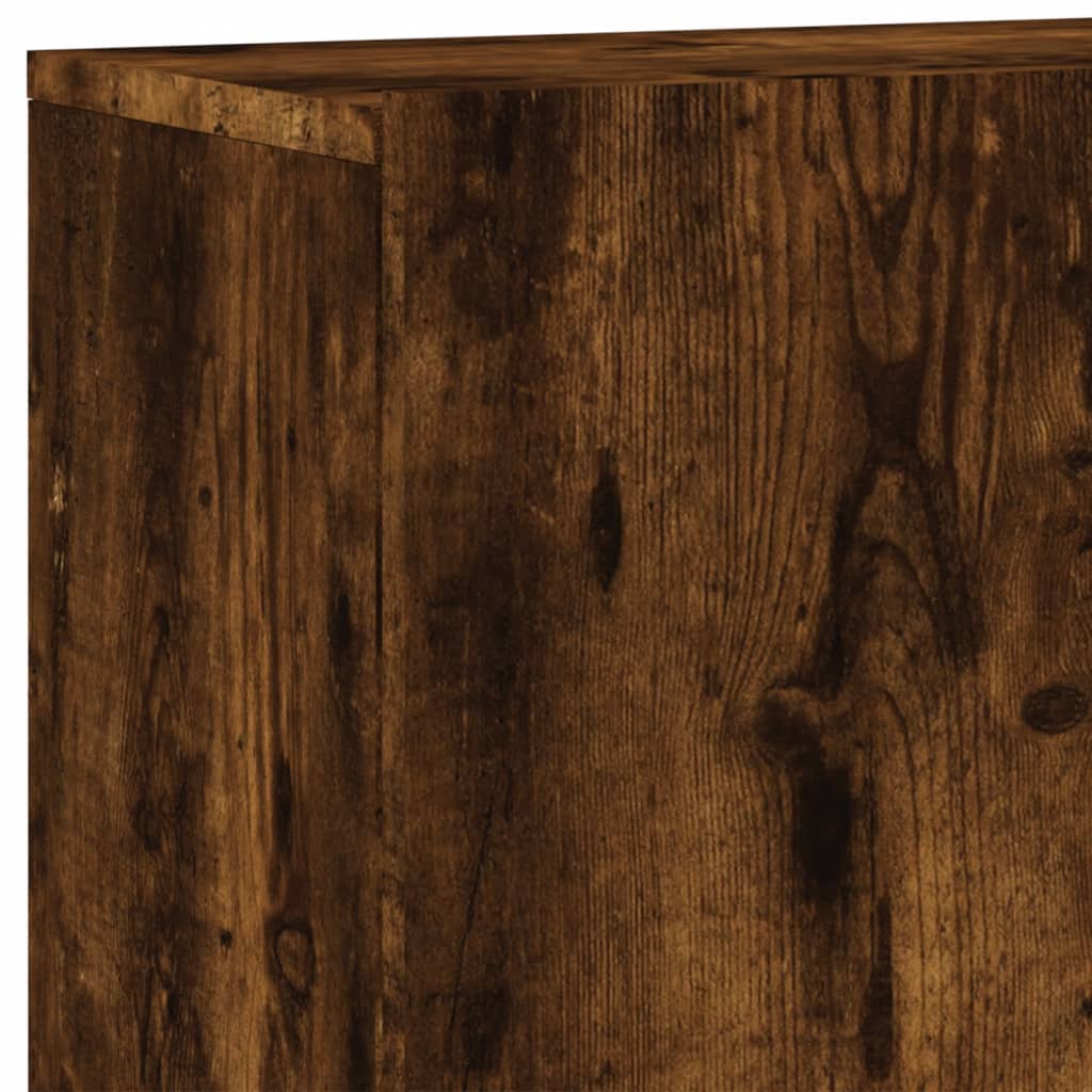 Zidni TV ormarić boja dimljenog hrasta 100x30x41 cm