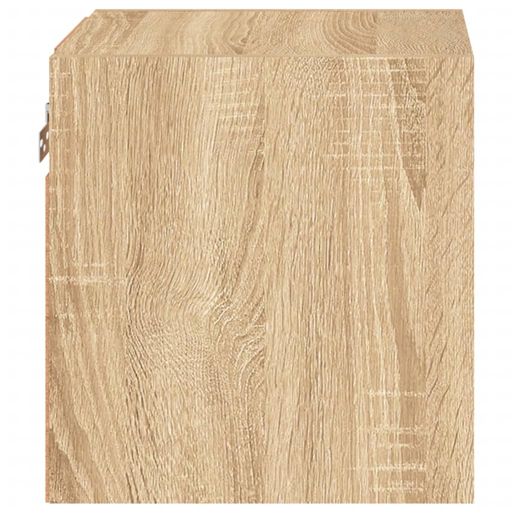 Zidni TV ormarići LED 2 kom boja hrasta sonome 30x28,5x30 cm