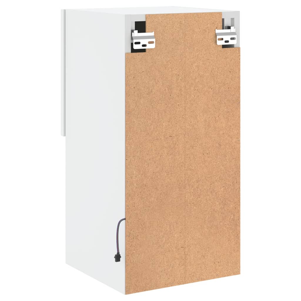 TV ormarići s LED svjetlima 2 kom bijeli 30,5x30x60 cm
