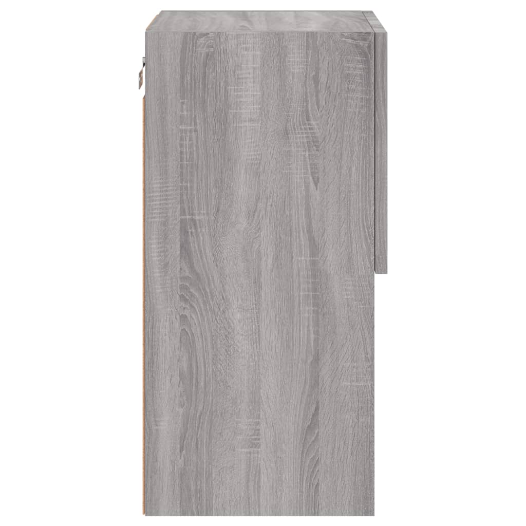 TV ormarić s LED svjetlima boja hrasta 30,5x30x60 cm