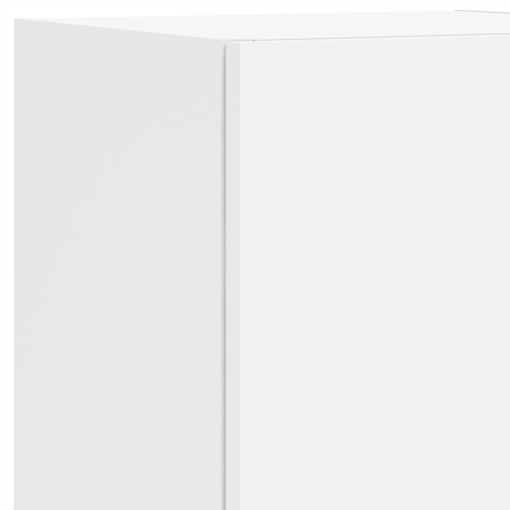 TV ormarići s LED svjetlima 2 kom bijeli 30,5x30x102 cm