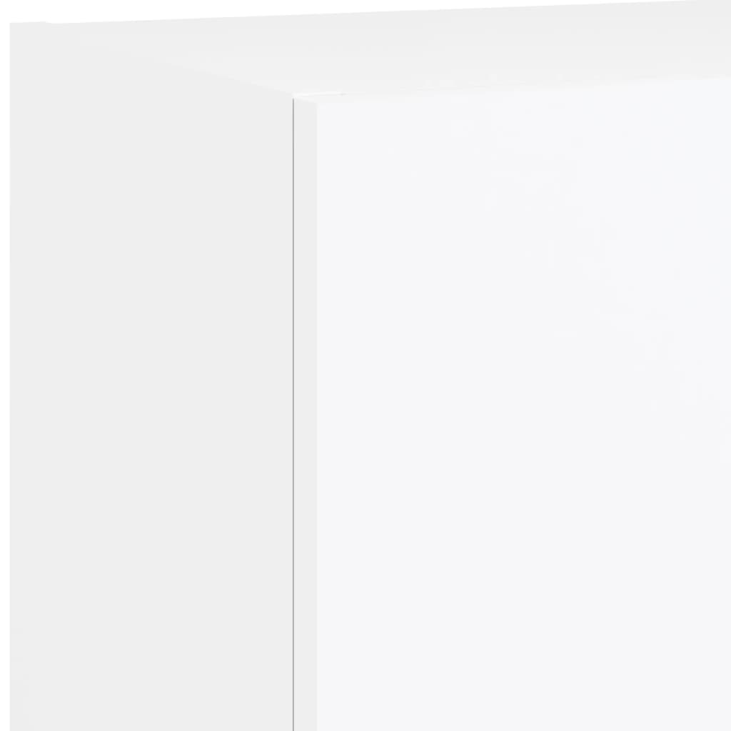 TV ormarići s LED svjetlima 2 kom bijeli 40,5 x 30 x 90 cm