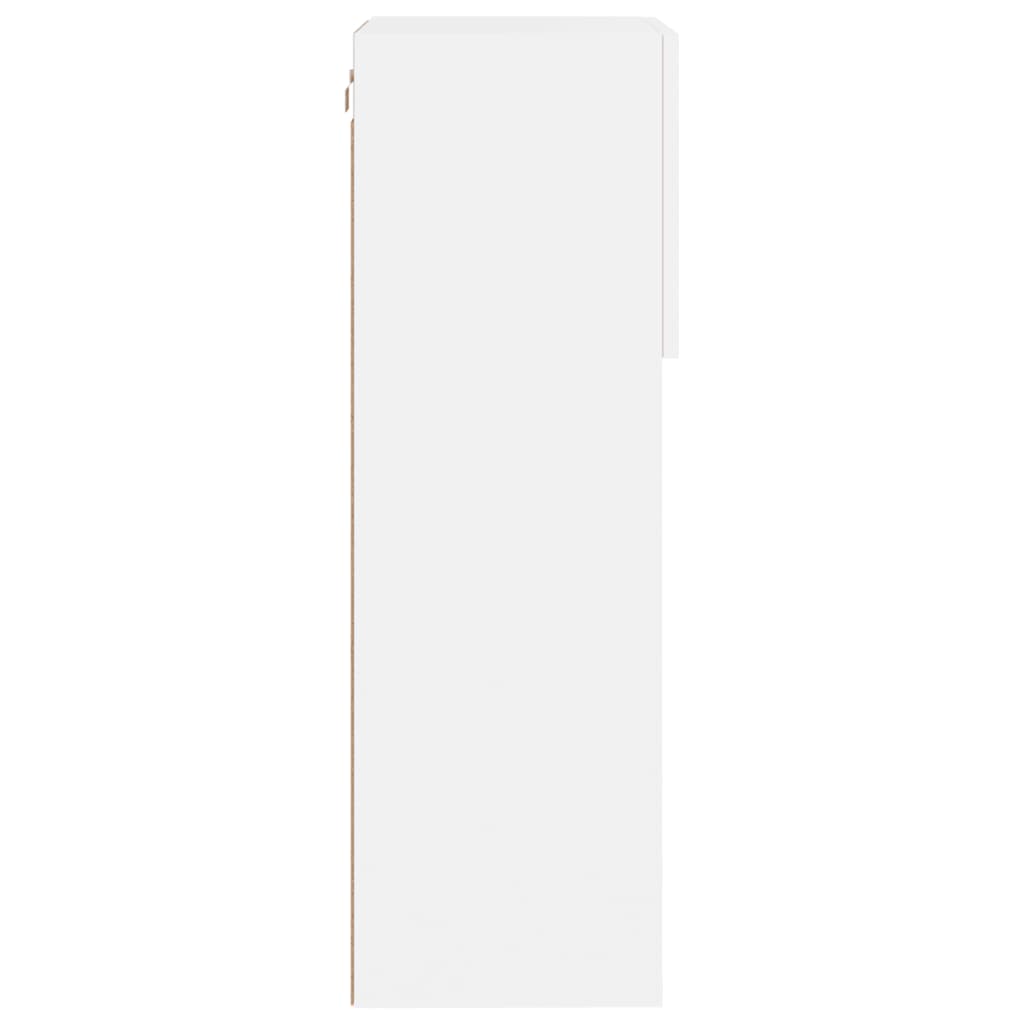 TV ormarići s LED svjetlima 2 kom bijeli 40,5 x 30 x 90 cm