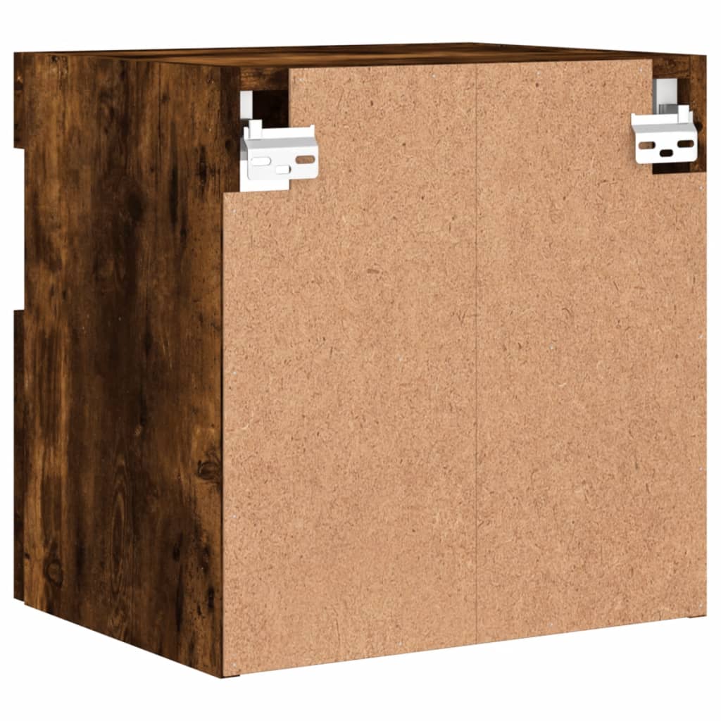 Zidni TV ormarići LED 2 kom boja hrasta 40x30x40 cm