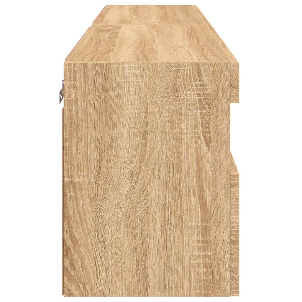 Zidni TV ormarići LED 2 kom boja hrasta sonome 60x30x40 cm
