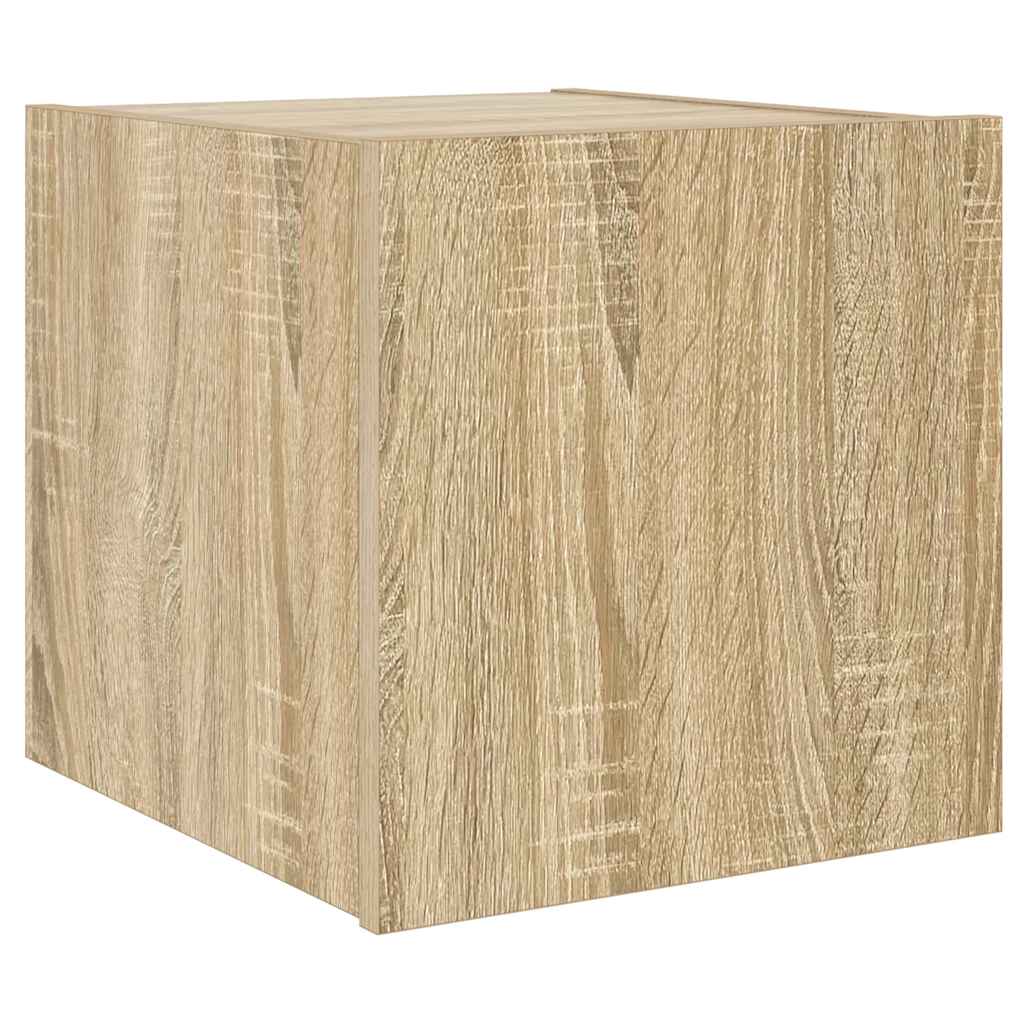 Zidni TV ormarići LED 2 kom boja hrasta sonome 30,5x35x30 cm