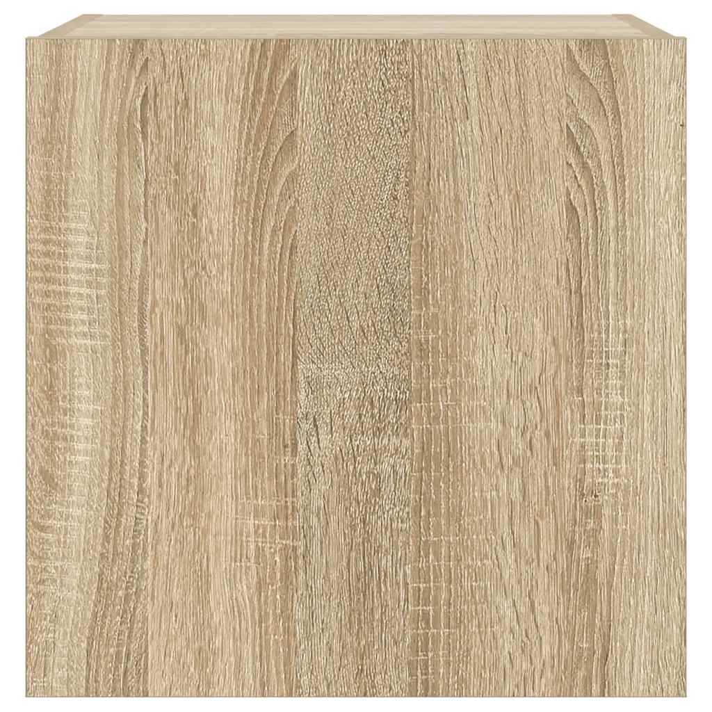 Zidni TV ormarići LED 2 kom boja hrasta sonome 40,5x35x40 cm