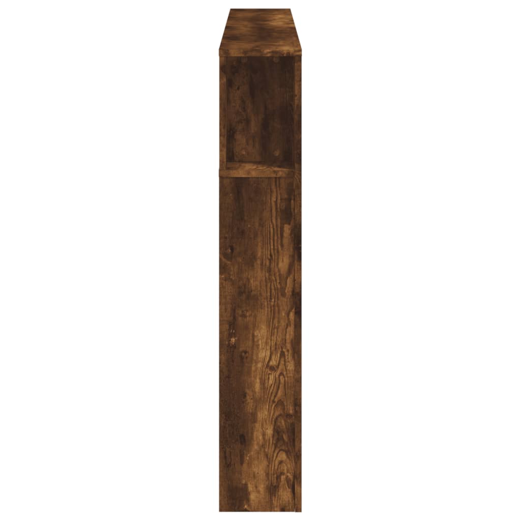 LED uzglavlje boja dimljenog hrasta 160 x 18,5 x 103,5 cm