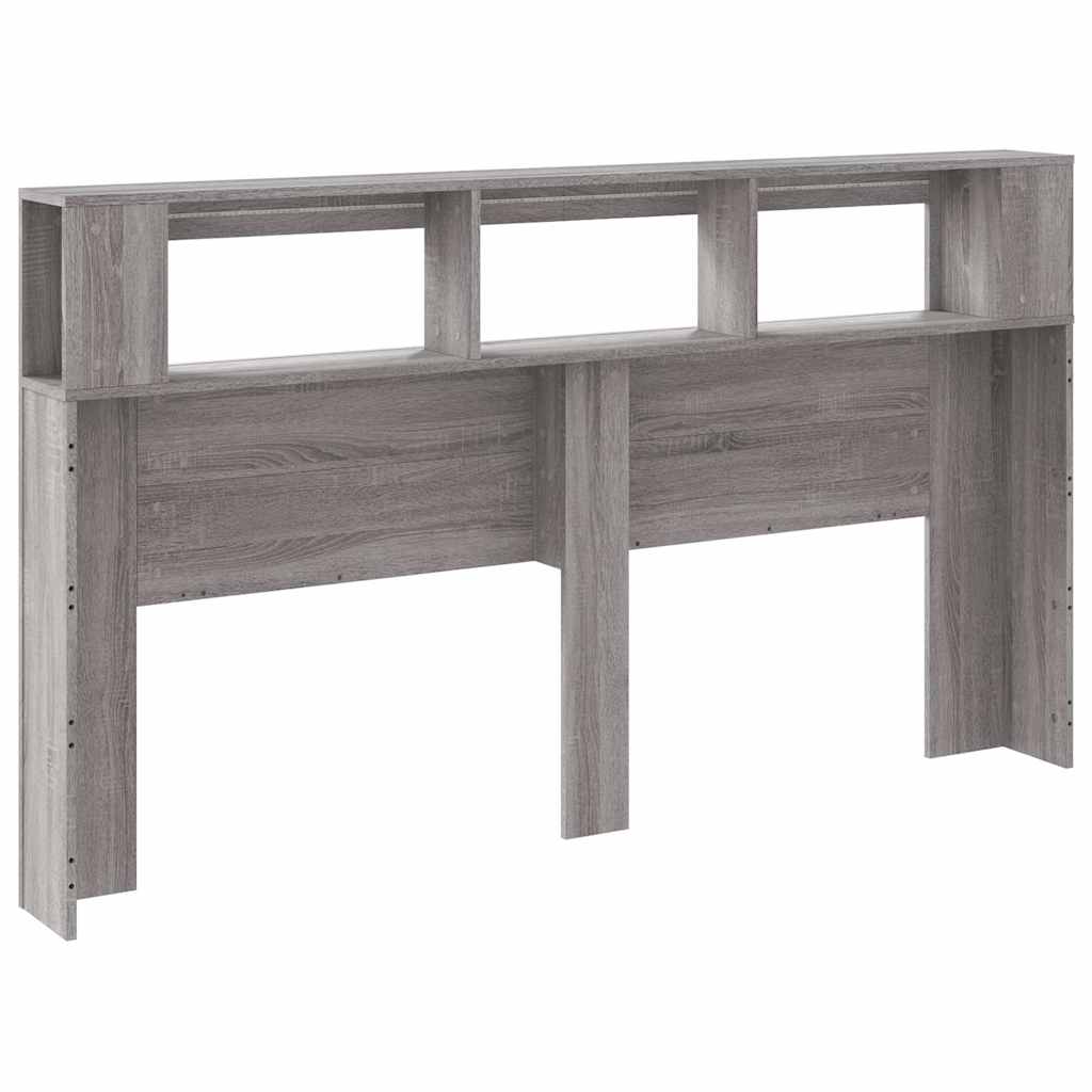 LED uzglavlje boja hrasta 180x18,5x103,5 cm konstruirano drvo