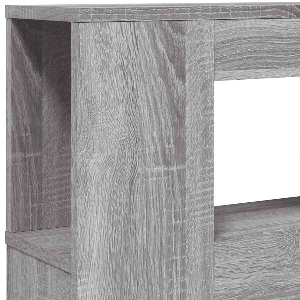 LED uzglavlje boja hrasta 200x18,5x103,5 cm konstruirano drvo