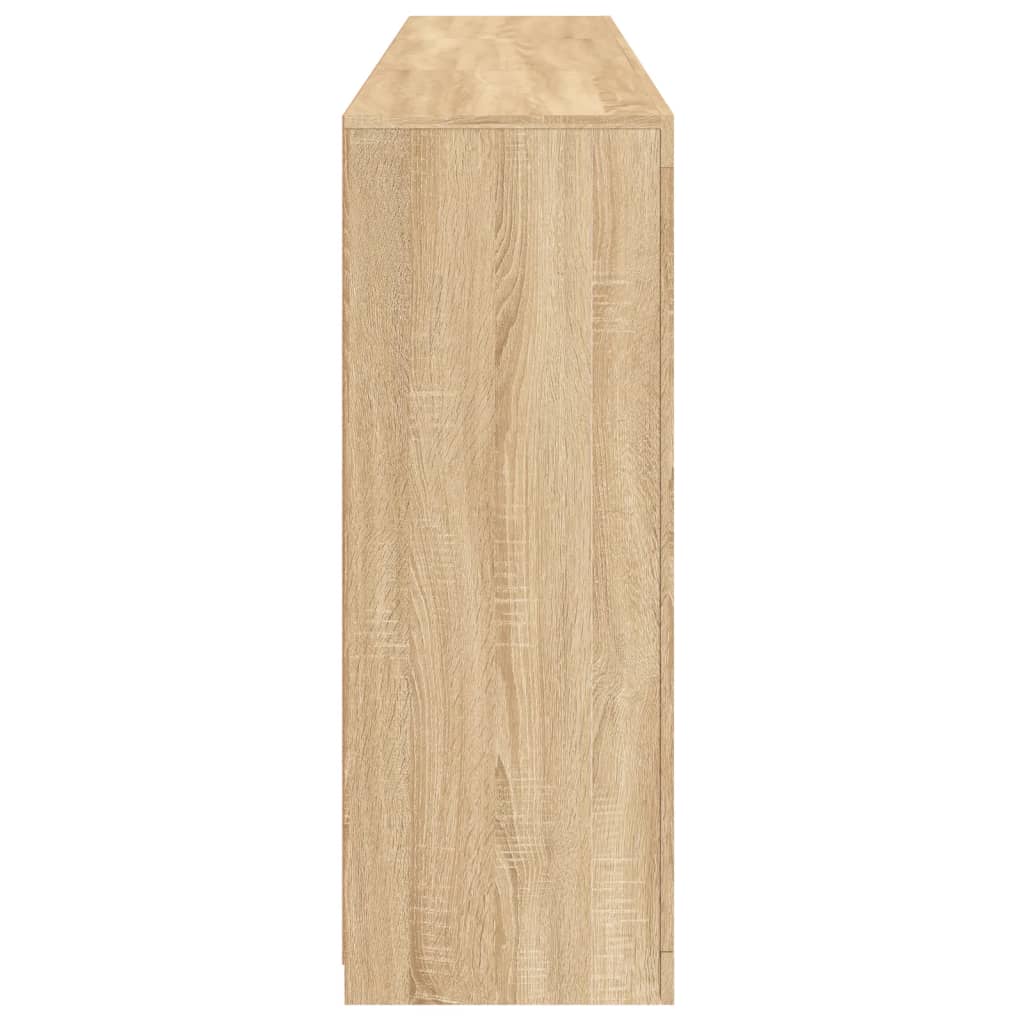 Komoda s LED svjetlima boja hrasta sonome 181,5x37x100 cm