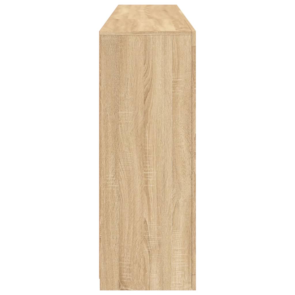 Komoda s LED svjetlima boja hrasta sonome 181,5x37x100 cm