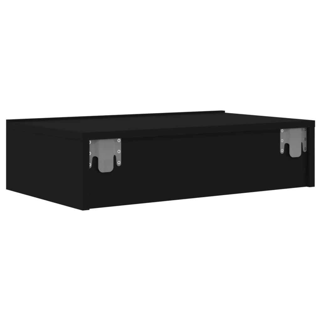 TV ormarić s LED svjetlima crni 60 x 35 x 15,5 cm