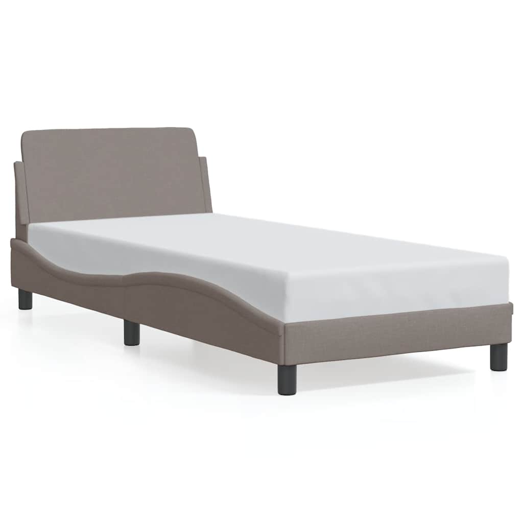 Okvir za krevet s uzglavljem Dover 80x200 cm tkanine