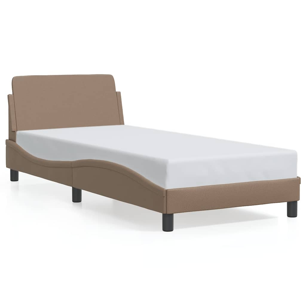 Okvir za krevet Dover cappuccino 90x200 cm umjetna koža