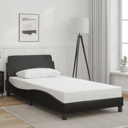 Okvir za krevet Dover crni 100x200 cm od umjetne kože