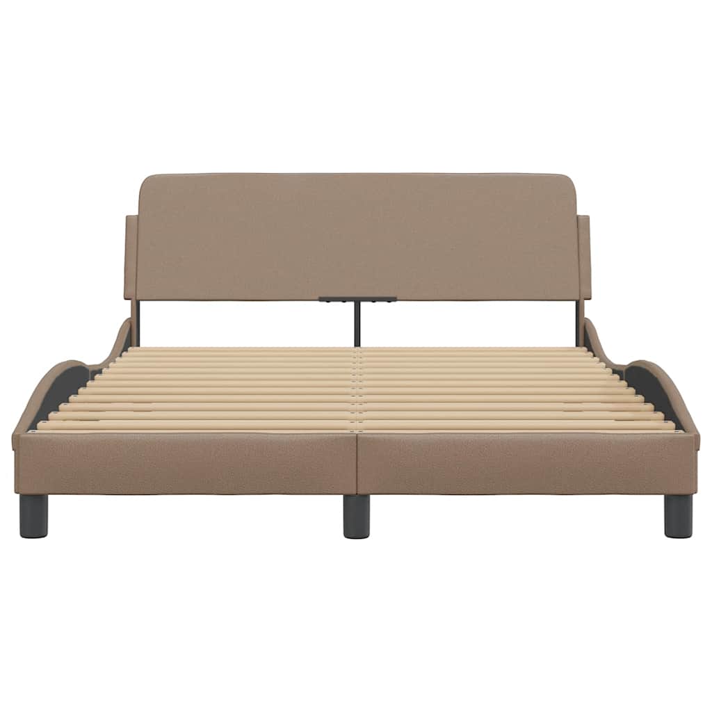 Okvir za krevet Dover cappuccino 140x190 cm umjetna koža