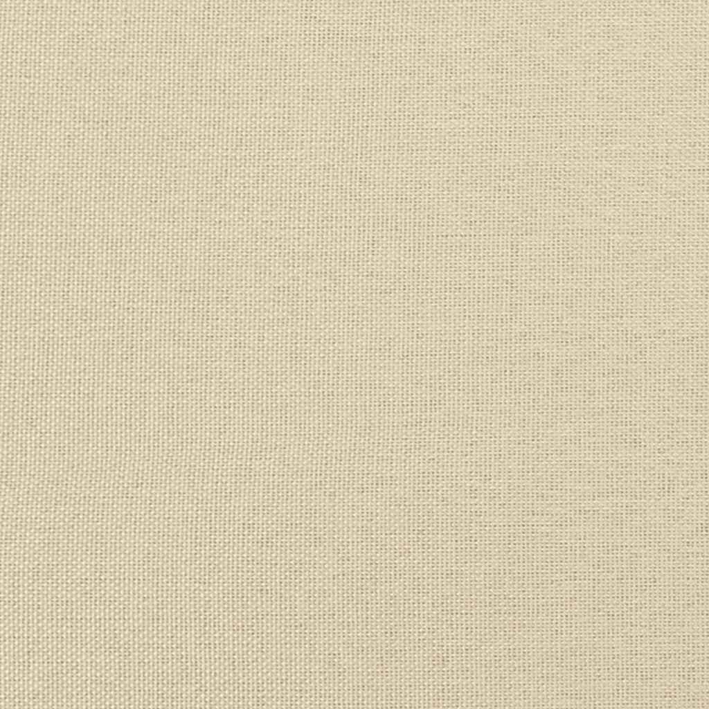 Okvir za krevet Dover krem 160x200 cm od tkanine