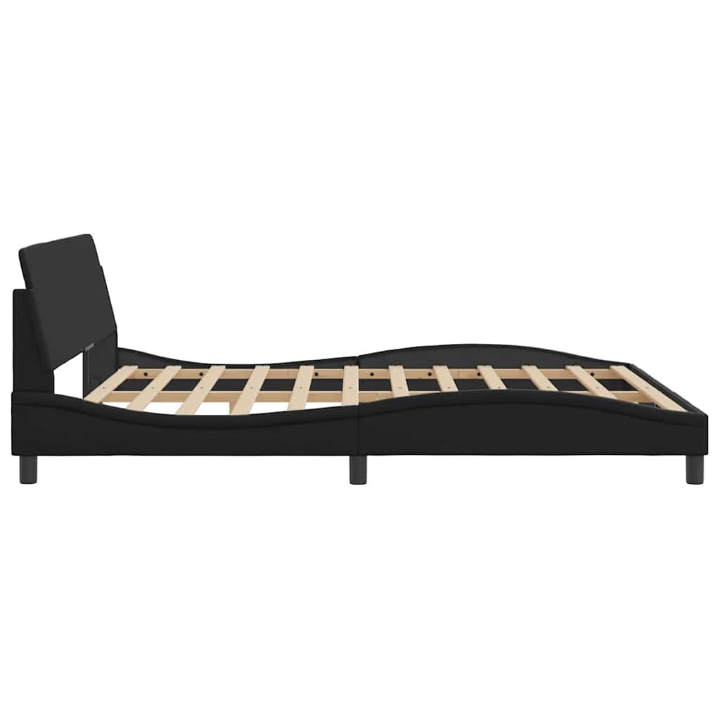 Okvir za krevet Dover crni 180x200 cm od umjetne kože