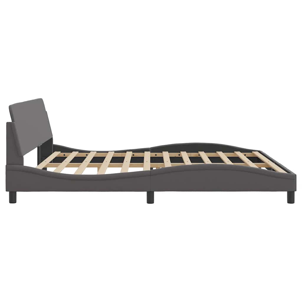Okvir za krevet Dover sivi 200x200 cm od umjetne kože