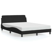 Okvir za krevet Dover Crni 135x190 cm Baršun