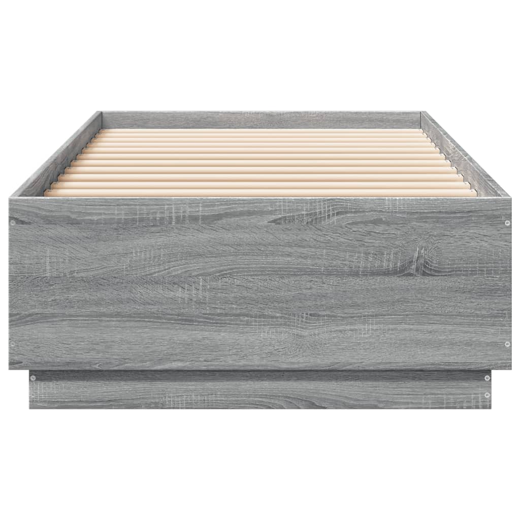Okvir za krevet boja hrasta 90x200 cm od konstruiranog drva