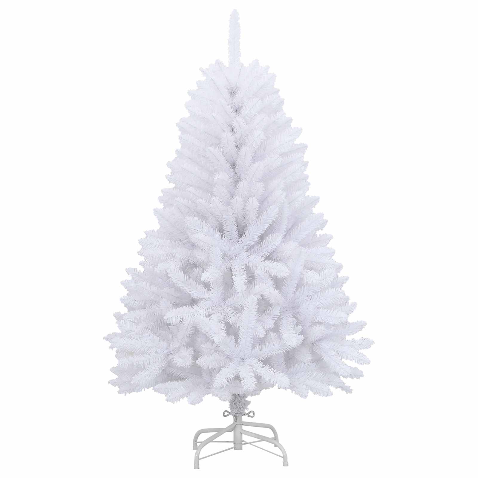 Umjetno božićno drvce Bijelo 120 cm PVC i metal