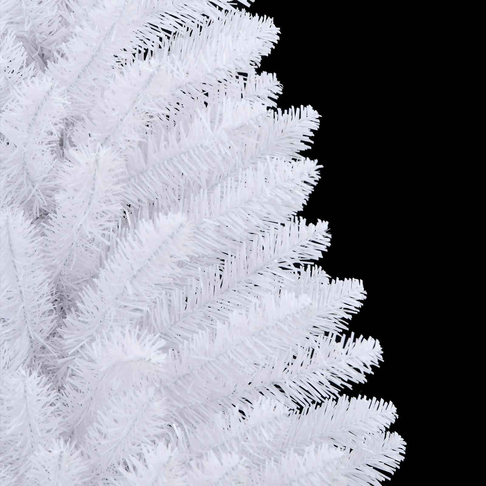 Umjetno božićno drvce Bijelo 150 cm PVC i metal