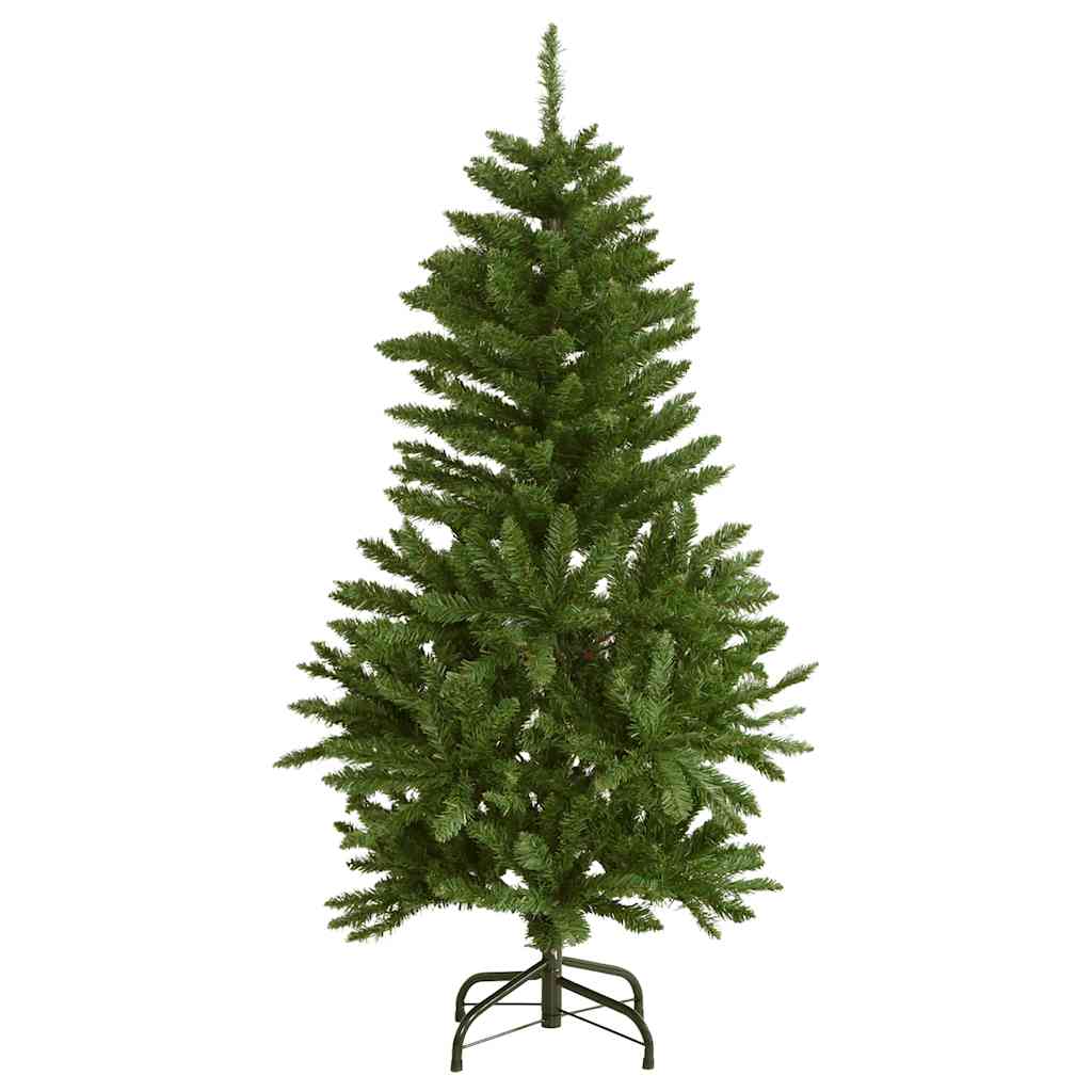 Umjetno božićno drvce 150 LED sa šarkama i kuglicama 120 cm