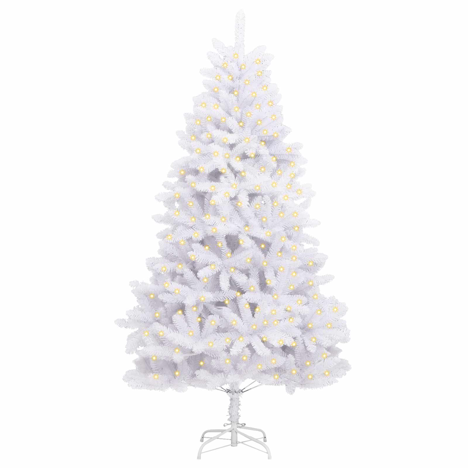 Umjetno božićno drvce Bijelo 270 cm PVC i metal