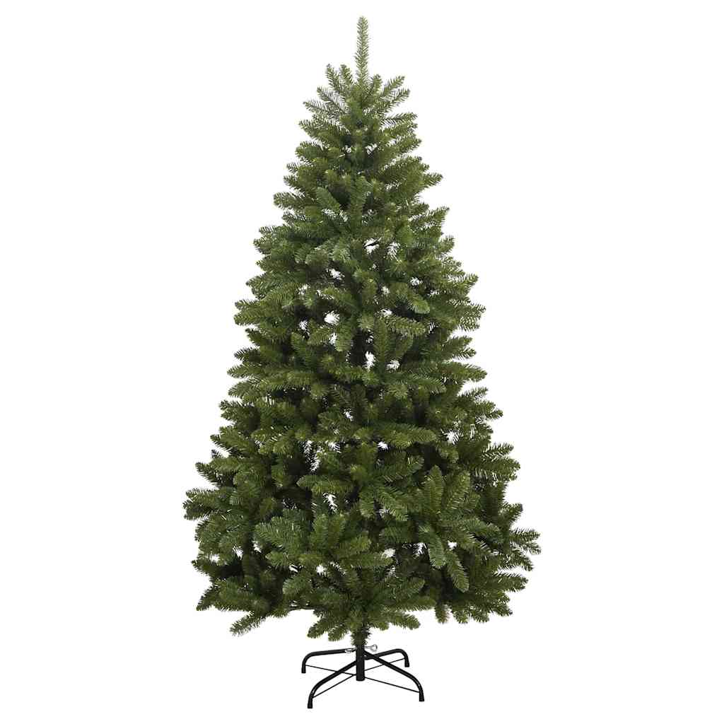 Umjetno božićno drvce 300 LED sa šarkama i kuglicama 240 cm