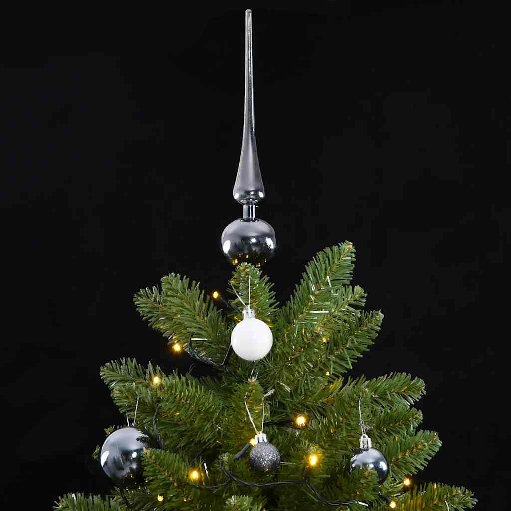 Umjetno božićno drvce 300 LED sa šarkama i kuglicama 300 cm