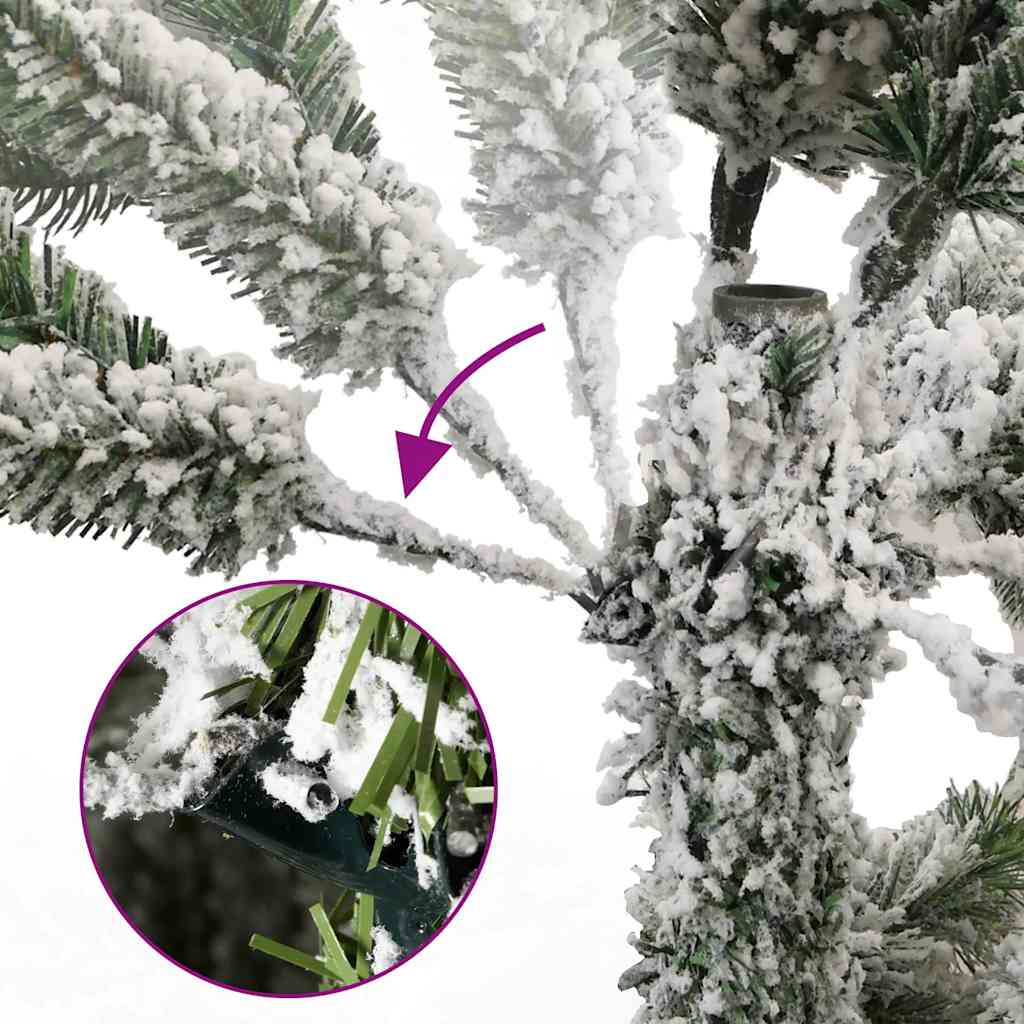 Umjetno božićno drvce 300 LED sa šarkama i kuglicama 300 cm