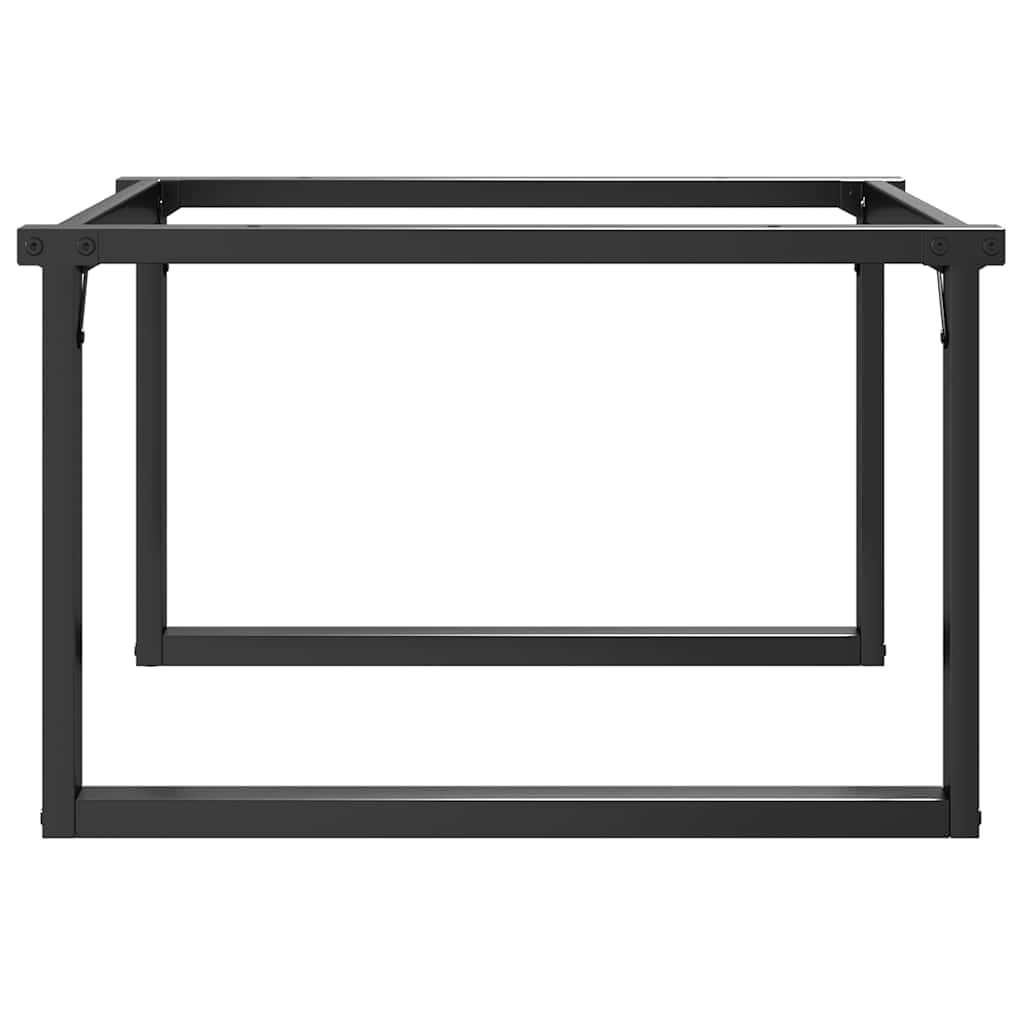 Noge za stolić za kavu s O-oblikom 70x60x43 cm čelik