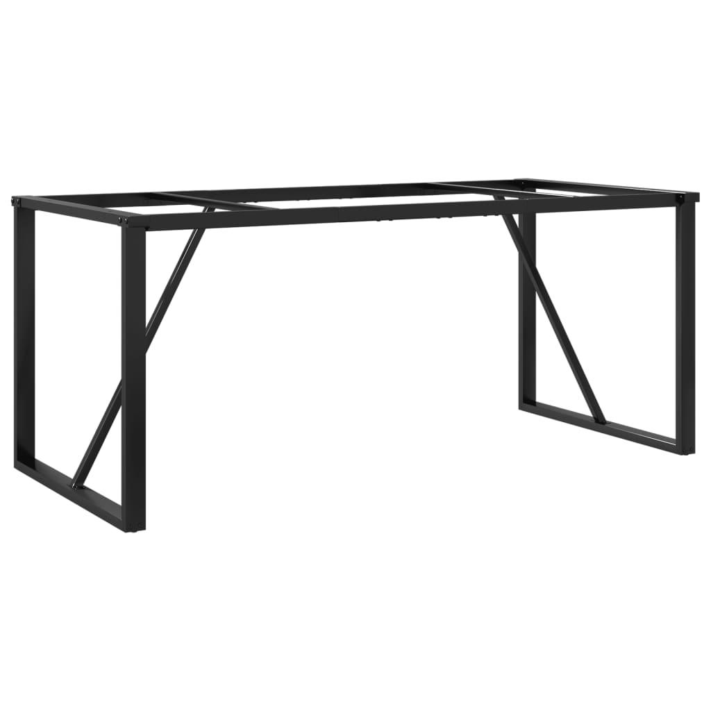 Noge za blagovaonski stol O-oblika 160x80x73cm čelik