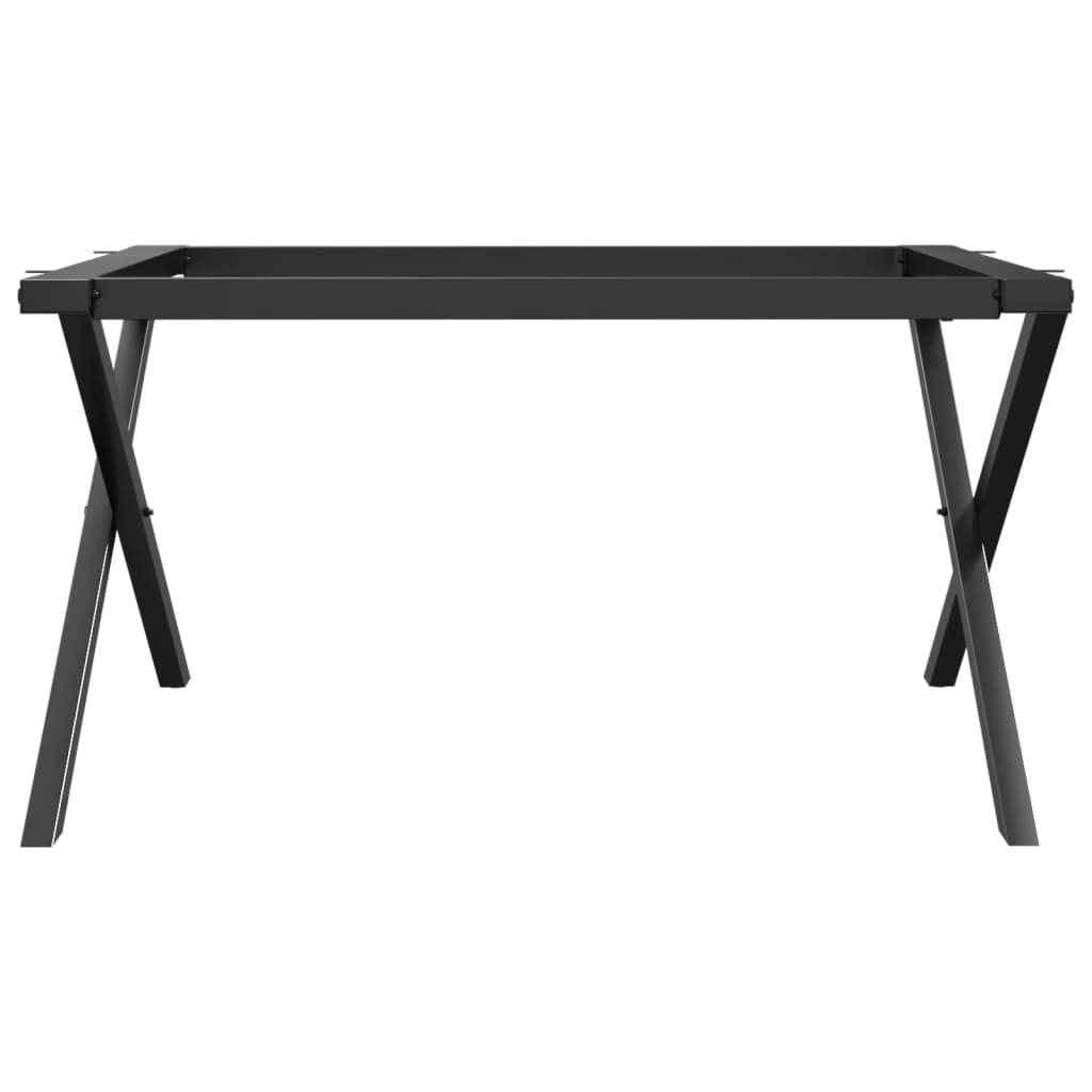 Noge za stolić za kavu s X-oblikom 80x70x43 cm čelik