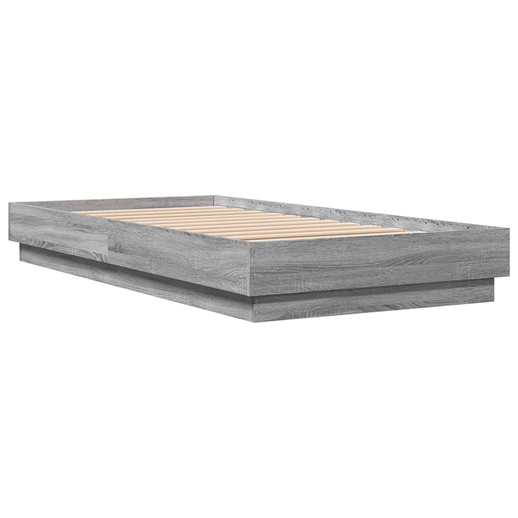 Okvir za krevet boja hrasta 90x190 cm od konstruiranog drva