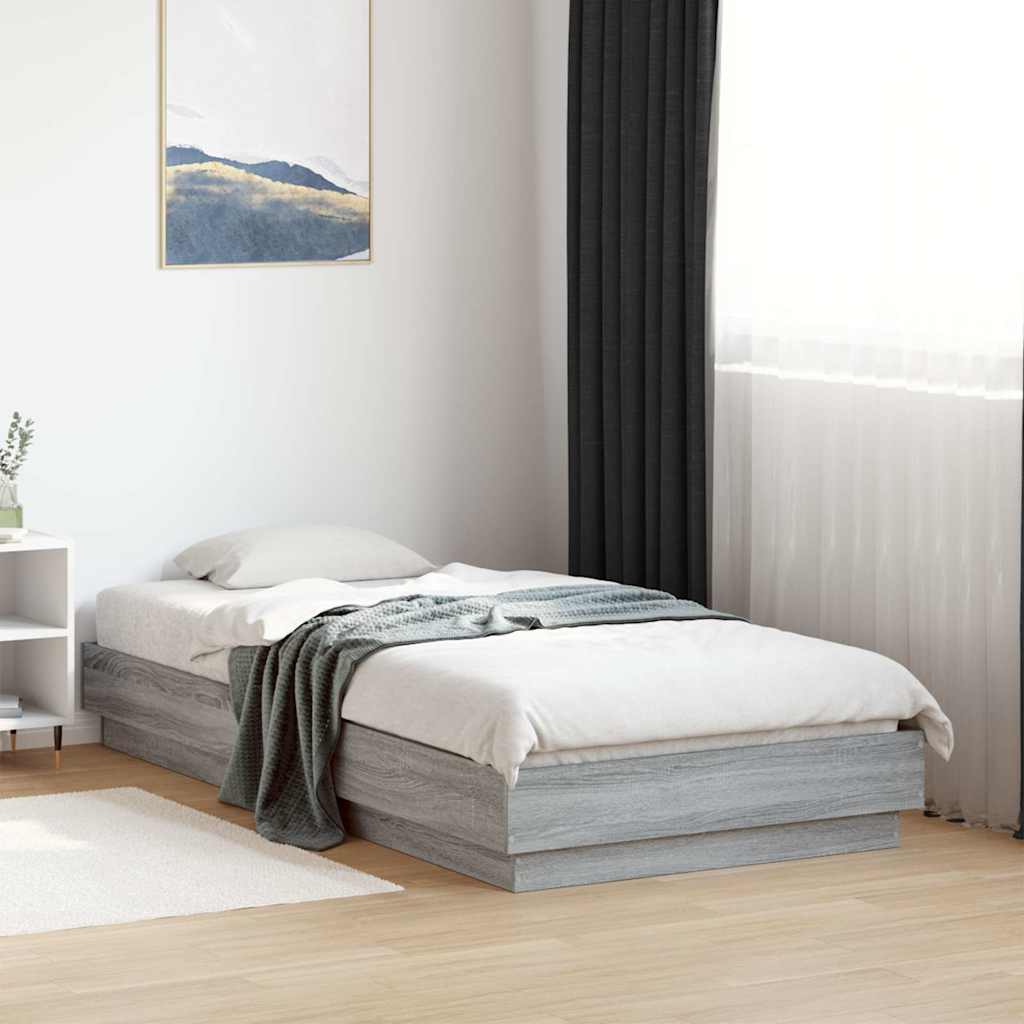 Okvir za krevet boja hrasta 90x190 cm od konstruiranog drva