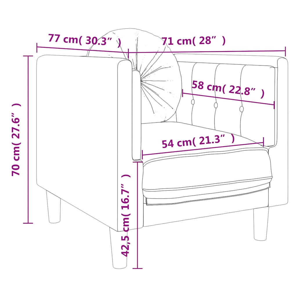 3-dijelni set sofa s jastucima žuti baršunasti