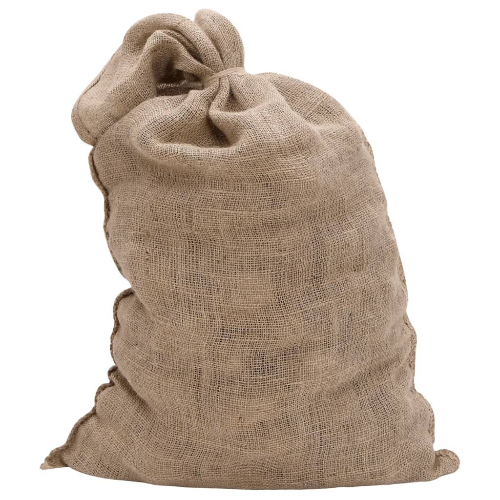 Jutene vreće 10 kom 60x105 cm 100 % juta 220 g/m²
