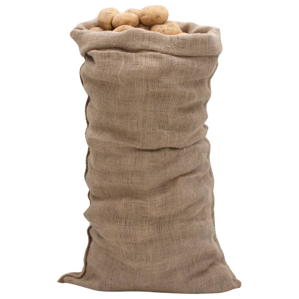 Jutene vreće 5 kom 65 x 135 cm 100 % juta 220 g/m²