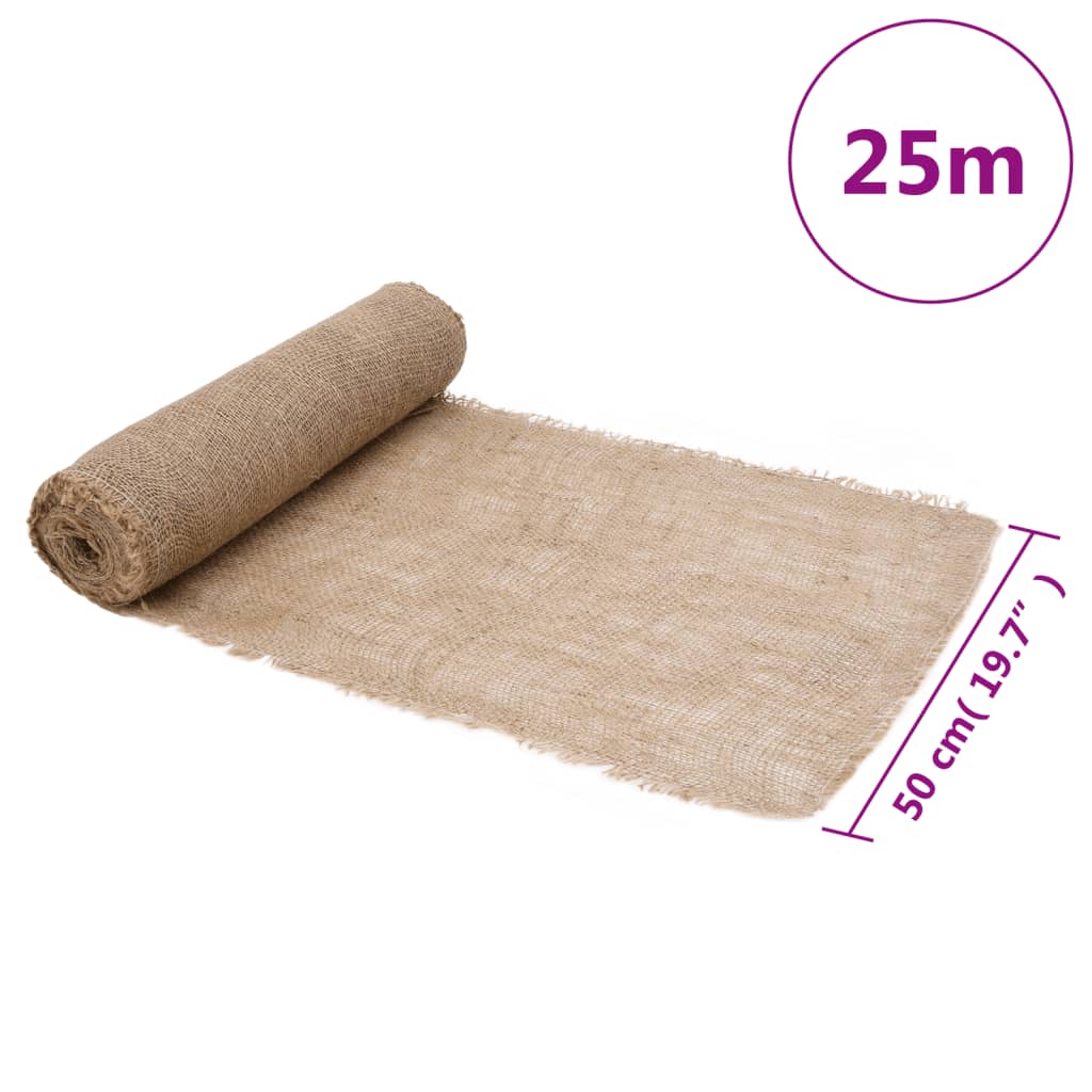 Juta u roli 0,5 x 25 m 100% juta 200 g/m²