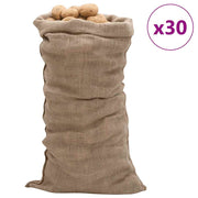 Jutene vreće 30 kom 65 x 135 cm 100 % juta 220 g/m²