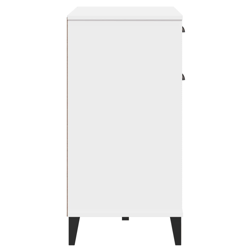 Komoda VIKEN bijela 80 x 40 x 80 cm od konstruiranog drva