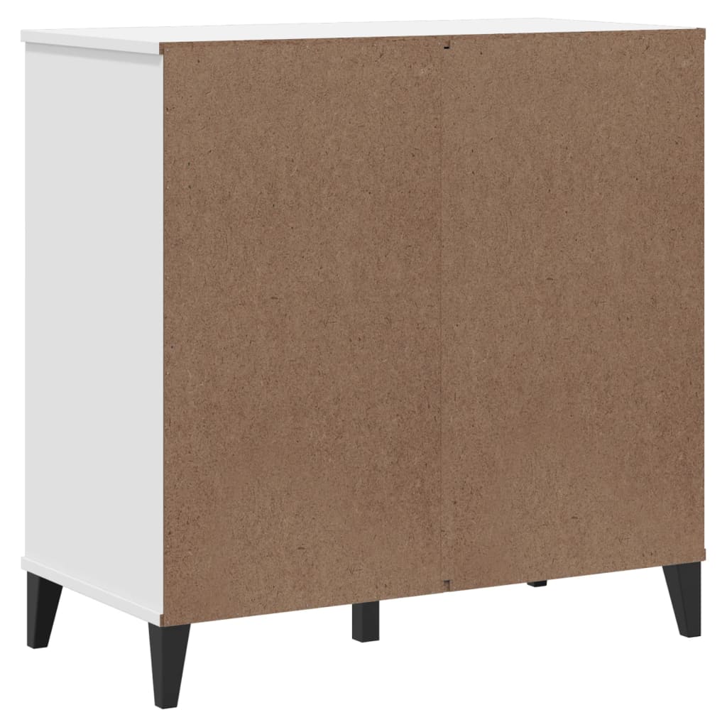 Komoda VIKEN bijela 80 x 40 x 80 cm od konstruiranog drva